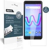 dipos I 2x Pantserfolie helder compatibel met Wiko Jerry 3 Beschermfolie 9H screen-protector