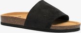 Dames bio slippers zwart - Zwart - Maat 36