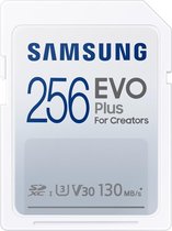 Samsung EVO plus SDXC - Geheugenkaart - 256 GB