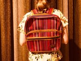 Magnifique sac à dos fabriqué à la main pour femmes, fabriqué par un tapis persan traditionnel original