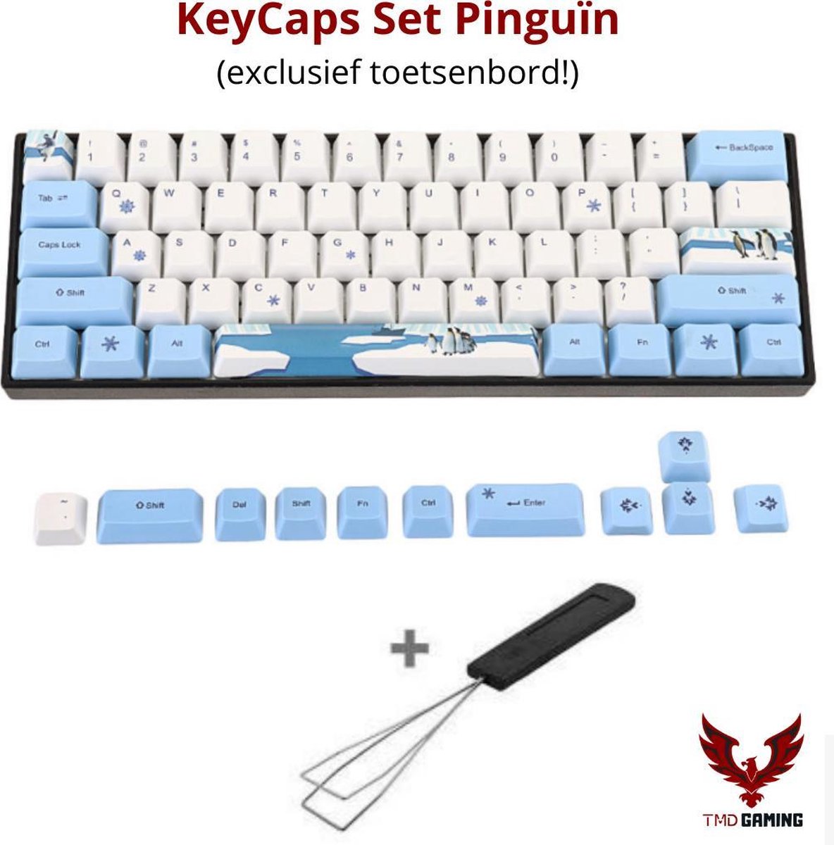 Arne bijkeuken omverwerping Keycaps - 72 Keycaps - met Keycap Puller - voor 60% Keyboards - Voor  Gaming... | bol.com