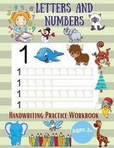 Letters and Numbers Handwriting Practice Workbooks