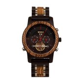 Houten Horloge heren | houten dameshorloge | Automatisch uurwerk | model bonsai