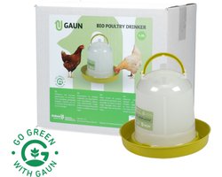 Pluimvee drinktoren 3 l Bio green lemon