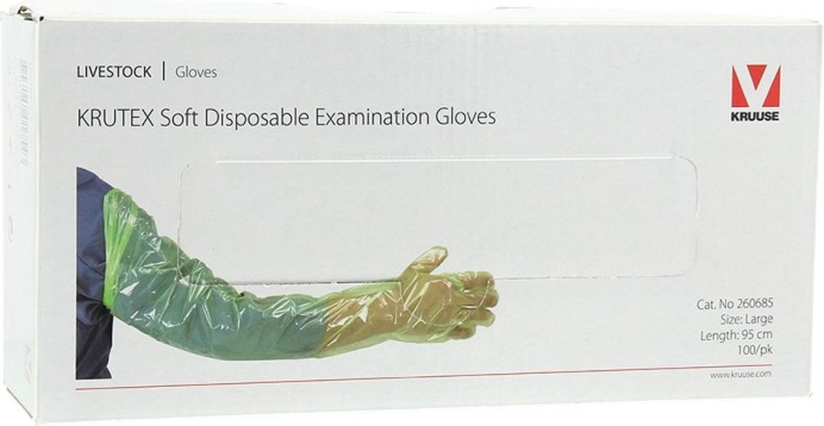 Krutex Armhandschoen Krutex 95cm 100st