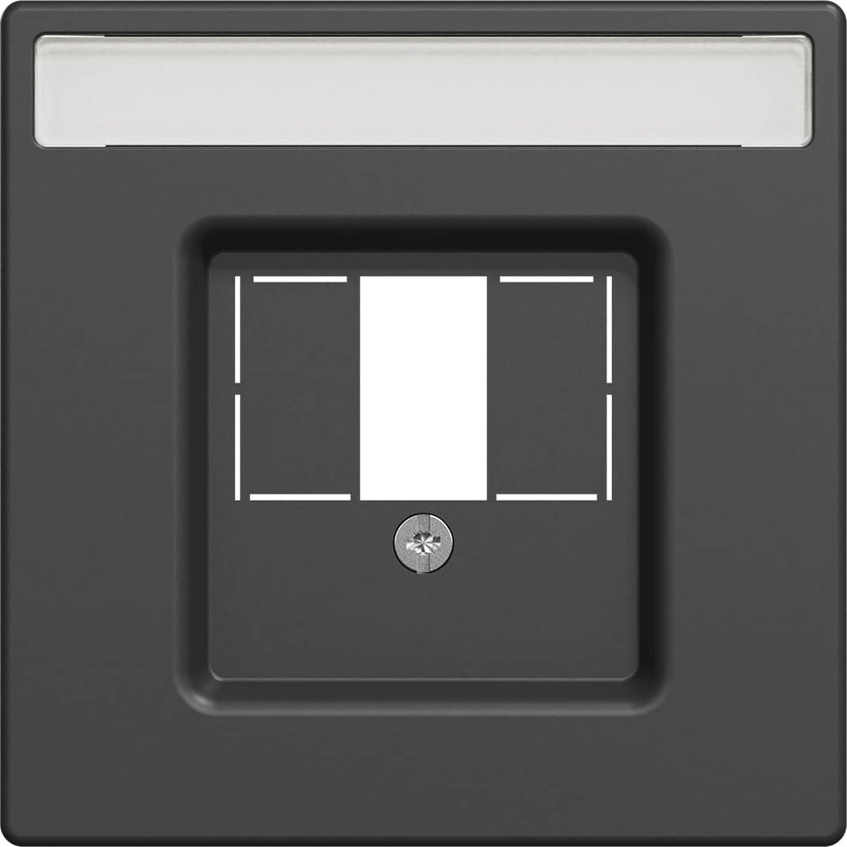 Inzetstuk HDMI - Kunststof - Antraciet - Systeem Design - Schneider Electric - MTN4250-6034