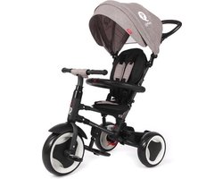 Product: Qplay Rito Driewieler - Loopfiets - Grijs, van het merk Qplay