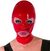 Latex Hoofdmasker - Rood