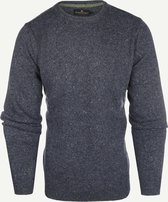 Steppin' Out Herfst/Winter 2021 Trui Donagal Rneck Mannen - Regular Fit - Wol - Blauw (L)