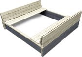 Bol.com EXIT Aksent houten zandbak 136x132cm aanbieding