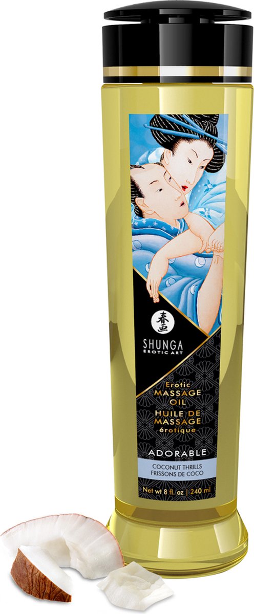Goedkoopste Shunga - Massageolie - Kokosnoot