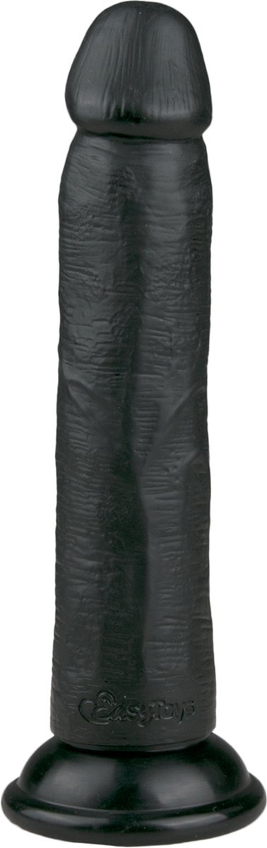 Goedkoopste EasyToys - Realistische Dildo met Zuignap - 20,5 cm - Dildo's - Sex Toys voor Vrouwen en Mannen - Dildo Mannen Anaal - Zwart