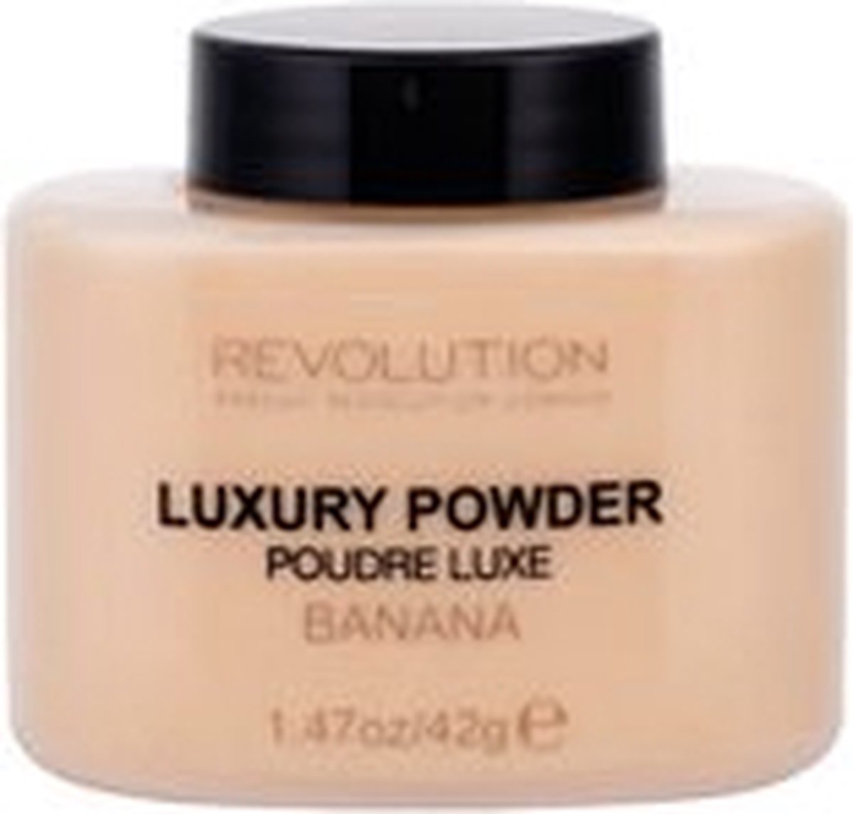Makeup Revolution - Luxury Powder - Minerální pudr 42 g Banana -