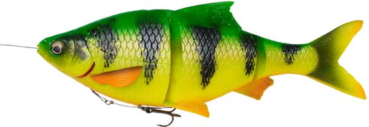 Savage Gear 4D Line thru Roach - Slow Sinking Firetiger - 32cm - 420g - Swimbait - Geel