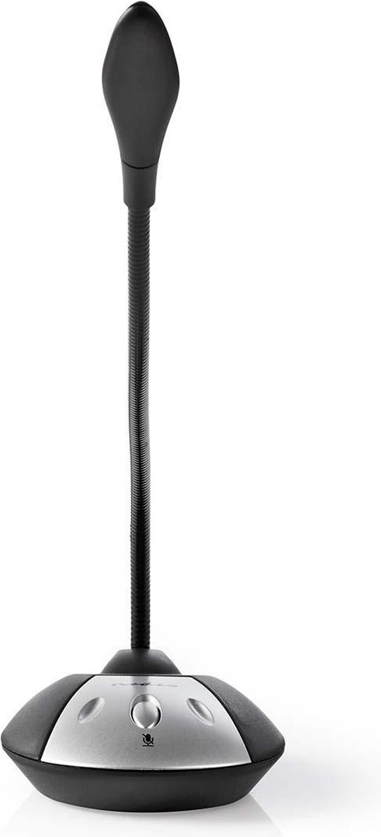 Bedrade Microfoon | USB | Zwart/Grijs