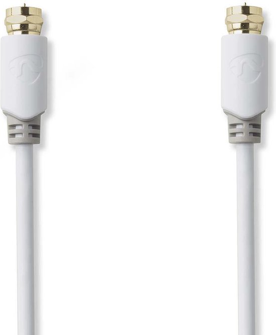 Antennekabel | RP-SMA Male | RP-SMA Female | Verguld | 50 Ohm Enkelvoudig Afgeschermd 2 00 M Rond Pvc Zwart Label