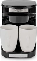 Nedis Koffiezetapparaat - Filter Koffie - 0.25 l - 2 Kopjes - Zwart