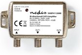 Nedis CATV-Versterker | Versterking: 12 dB | 85-1218 MHz | Outputs: 2 | Return path | Zilver