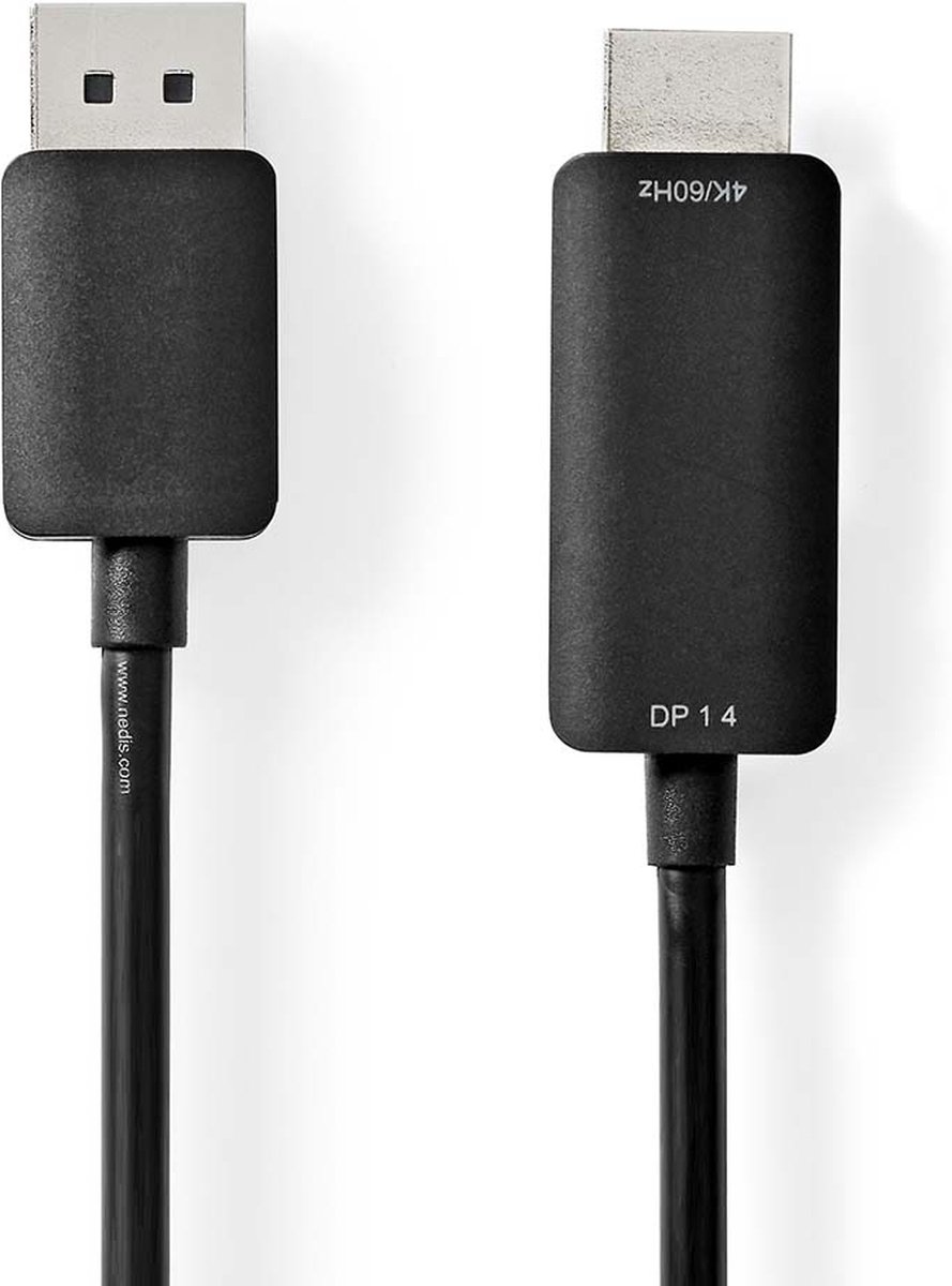 DisplayPort - HDMI-Kabel | 1.4 | DisplayPort Male - HDMI Male | 2,0 m | Zwart