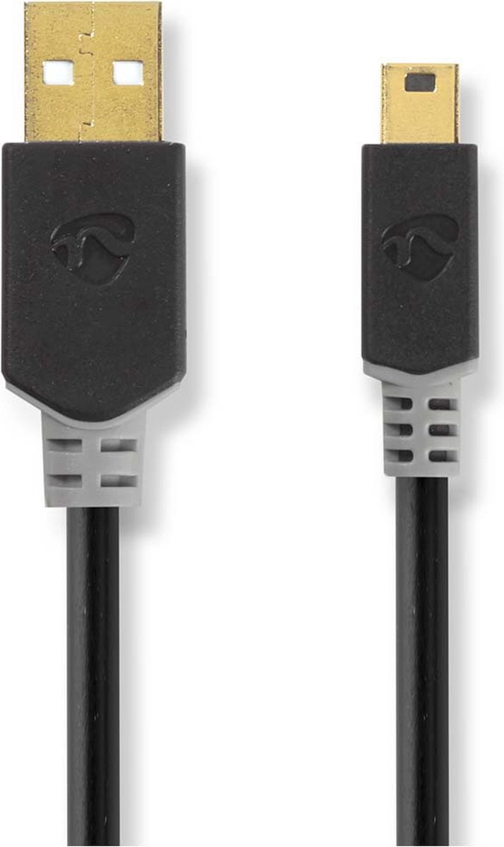 NEDIS CCBW60300AT20 USB-Kabel 2,00 m Antraciet
