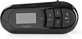 Nedis FM-Audiotransmitter voor Auto | Zwanenhals | Handsfree bellen | 0.4 " | LCD-Scherm | Bluetooth® | 5.0 V DC / 0.5 A | Zwart