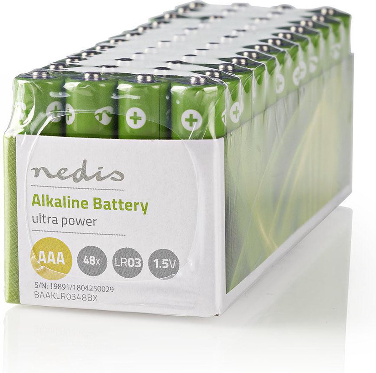 Nedis Alkaline-Batterij AAA | 1.5 V | 48-Pack