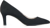 Lodi Pumps / Stiletto Dames / Damesschoenen - Suède - hoogte 8 cm - Maide-go sue - Zwart - Maat 37