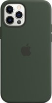 Apple - Siliconenhoesje - MagSafe - iPhone 12 / 12 Pro - Cyprus Groen