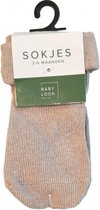 Babylook Sokjes Silver Mink