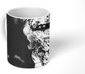Mok - Vrouw - Zilver - Zwart - Schmink - 350 ML - Beker