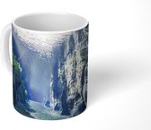 Mok - Rotsen onder water - 350 ML - Beker