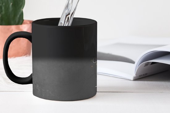 Magic Mug - Photo Heat Mug - Mariage - Champagne - 60 ans mariés - 350 ML - Cadeau Sinterklaas - Cadeaux de Noël - Cadeaux de chaussures - Cadeaux à distribuer