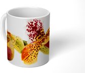 Mok - Oranje Orchidee - 350 ML - Beker