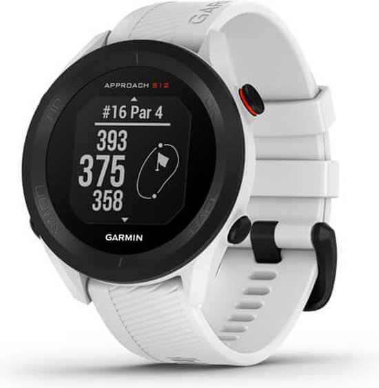Garmin Approach S12 Smartwatch - Golfhorloge - Met GPS Tracker - Hoge Resolutie - 5ATM Waterdicht - Wit