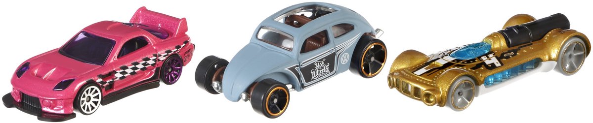 Hot Wheels Diecast 3 pak autoset — afbeelding 10