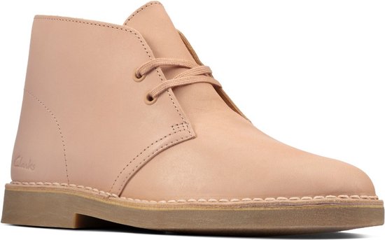 Clarks - Dames schoenen - Desert Boot 2 - D - Roze - maat 4,5 | bol.com