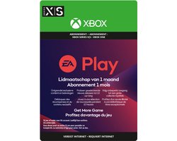 EA Play: Lidmaatschap - 1 maand - Xbox Series X + S & Xbox One Download
