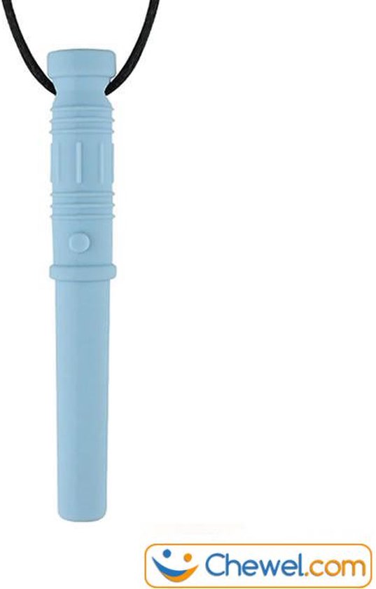 Lichtzwaard kauwketting – lichtblauw – Chewel