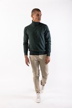 P&S Heren pullover-KEITH-dark green-XXL