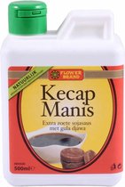 Flower Brand - Kecap Manis - extra zoete sojasaus met gula djawa - 3x 500ml