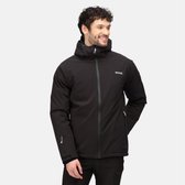 De Regatta Baxton jas - outdoorjas - heren - waterdicht - ademend - Zwart - XL