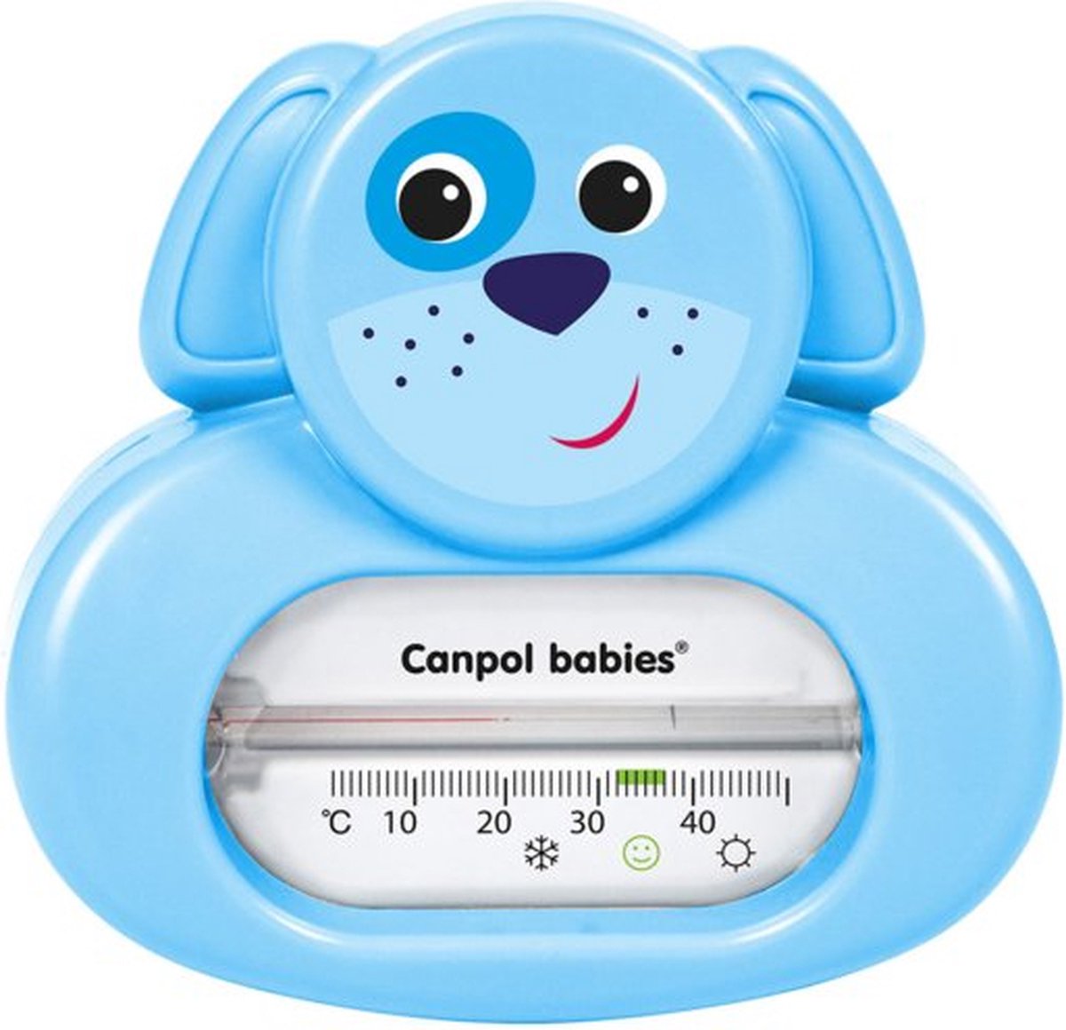 Canpol Babies Babybadthermometer- hond blauw 0+ manden