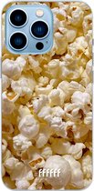 6F hoesje - geschikt voor iPhone 13 Pro - Transparant TPU Case - Popcorn #ffffff