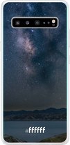6F hoesje - geschikt voor Samsung Galaxy S10 5G -  Transparant TPU Case - Landscape Milky Way #ffffff