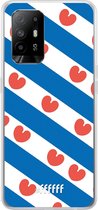 6F hoesje - geschikt voor OPPO A94 5G -  Transparant TPU Case - Fryslân #ffffff