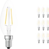 Voordeelpak 10x Osram Parathom Retrofit Klassiek E14 B 2.8W 827 Filament | Zeer Warm Wit - Vervangt 25W