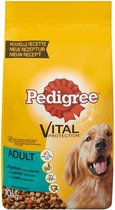 Pedigree droog adult lam - 10 kg - 1 stuks