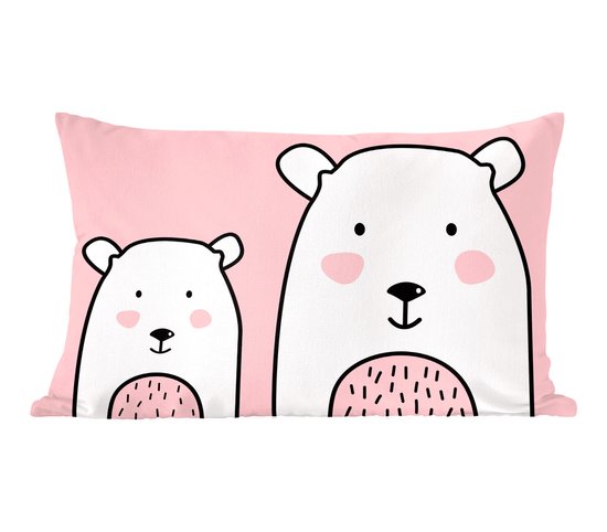 Sierkussen - Ours - Multicolore - 40 Cm X 60 Cm