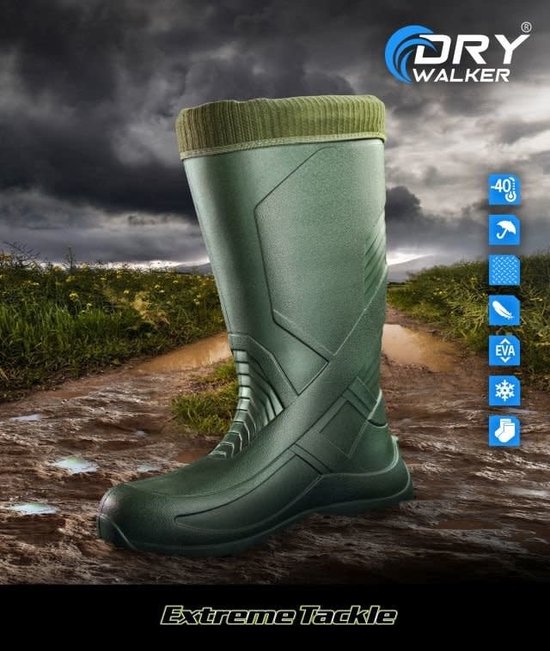Drywalker X-Track Ultra - vislaarzen - thermale isolatie tot -40°C - waterproof