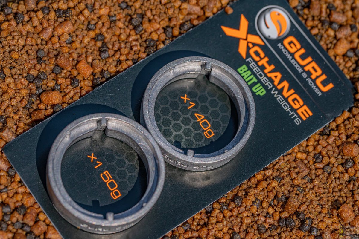 Guru X-Change Bait Up Feeder - Spare Weight Pack - Heavy - Grijs